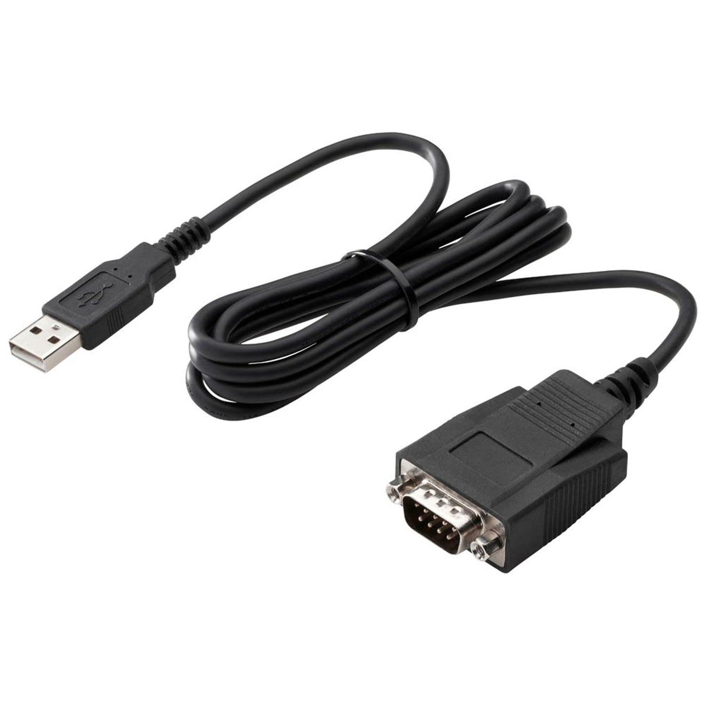 HP USB A/Seriell Kabel 1,2 m schwarz | J7B60AA