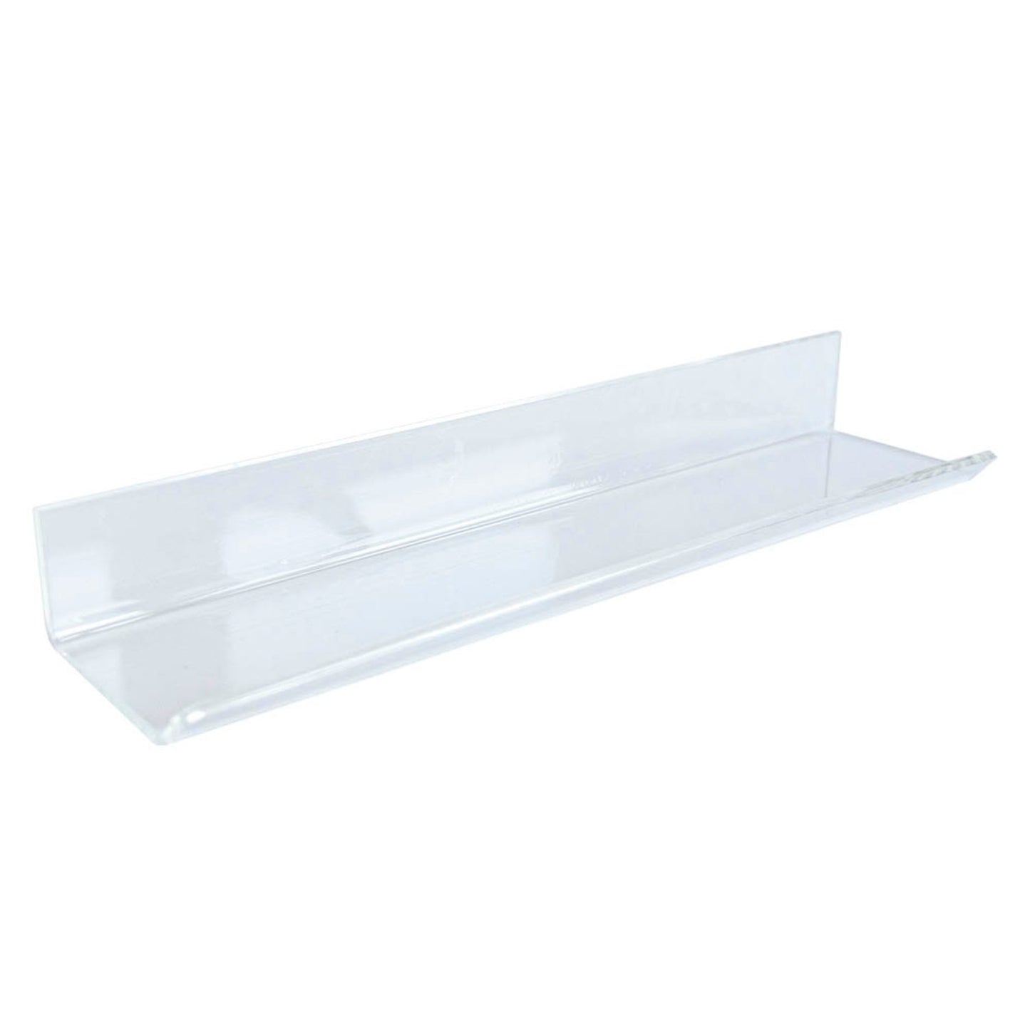 ALLboards Stiftablage für Glasboards transparent Acryl 25,0 x 6,0 x 3,0 cm | PG25