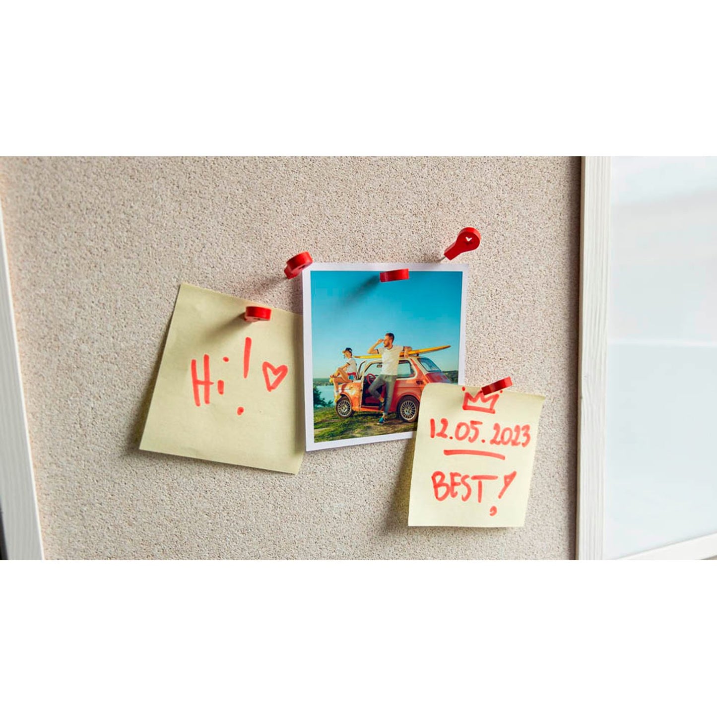 ALLboards Pinnnadeln Dekorativ rot | PIN12_PIN | 1 Pack = 12 St.