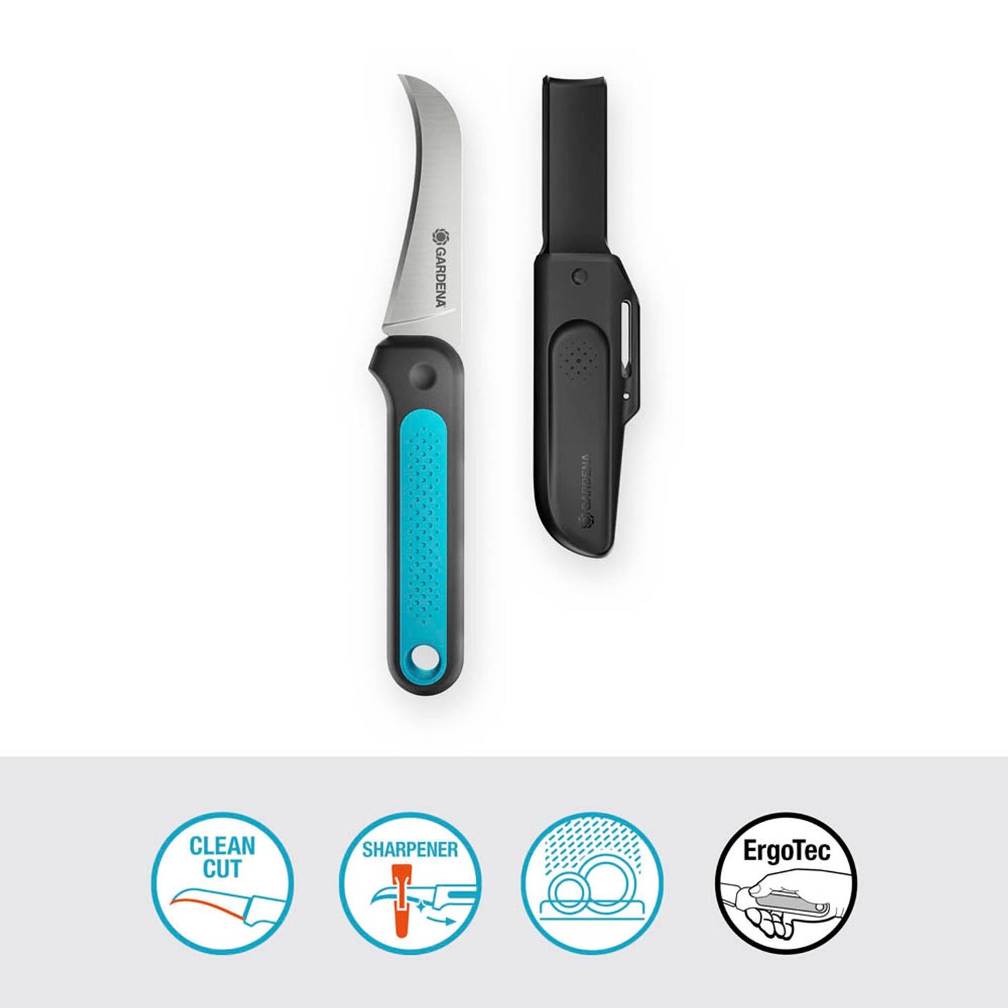 GARDENA VeggieCut Gartenmesser grün | 12211-20