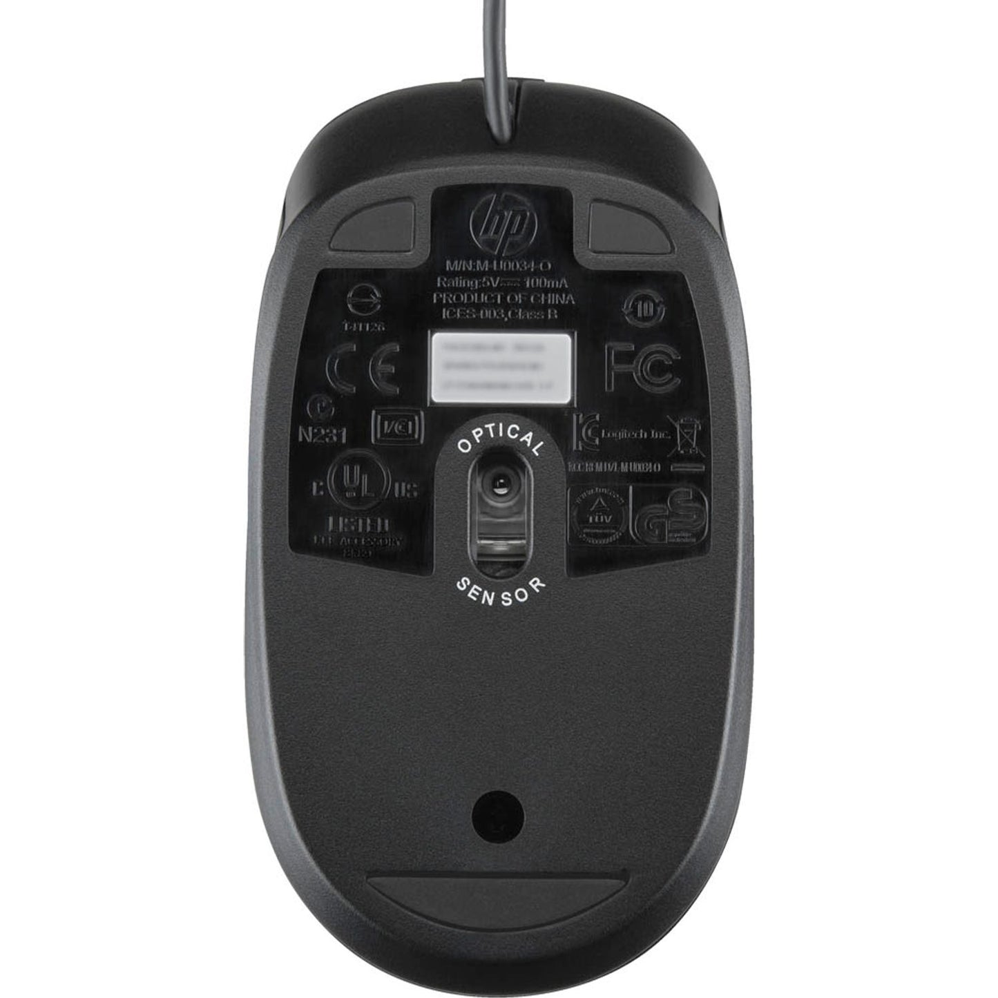 HP Maus kabelgebunden schwarz | Z3Q64AA