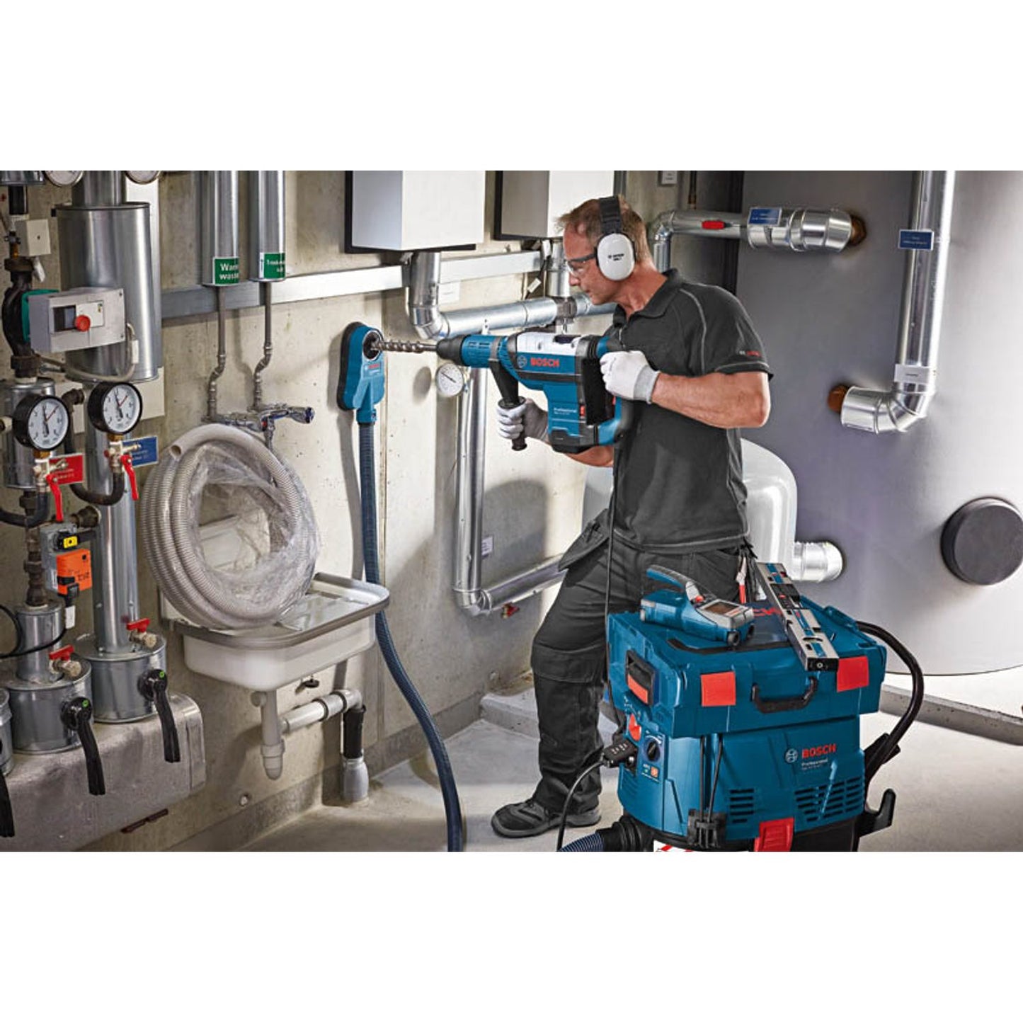 BOSCH Professional GDE 68 Absaug-Set für Multifunktionswerkzeug | 1600A001G7