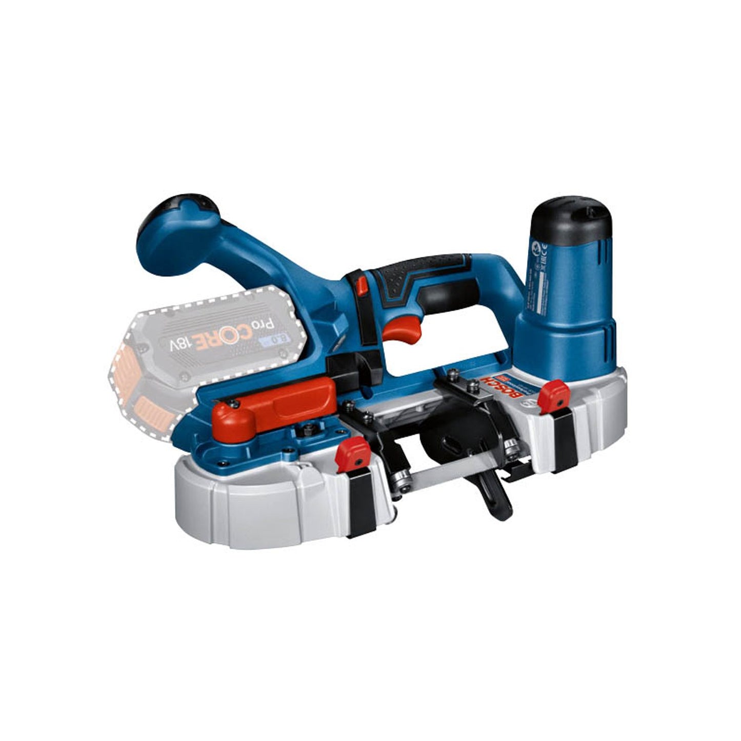 BOSCH Professional AKTION: GCB 18V-63 Akku-Bandsäge 18,0 V, ohne Akku mit Prämie nach Registrierung | 06012A0400