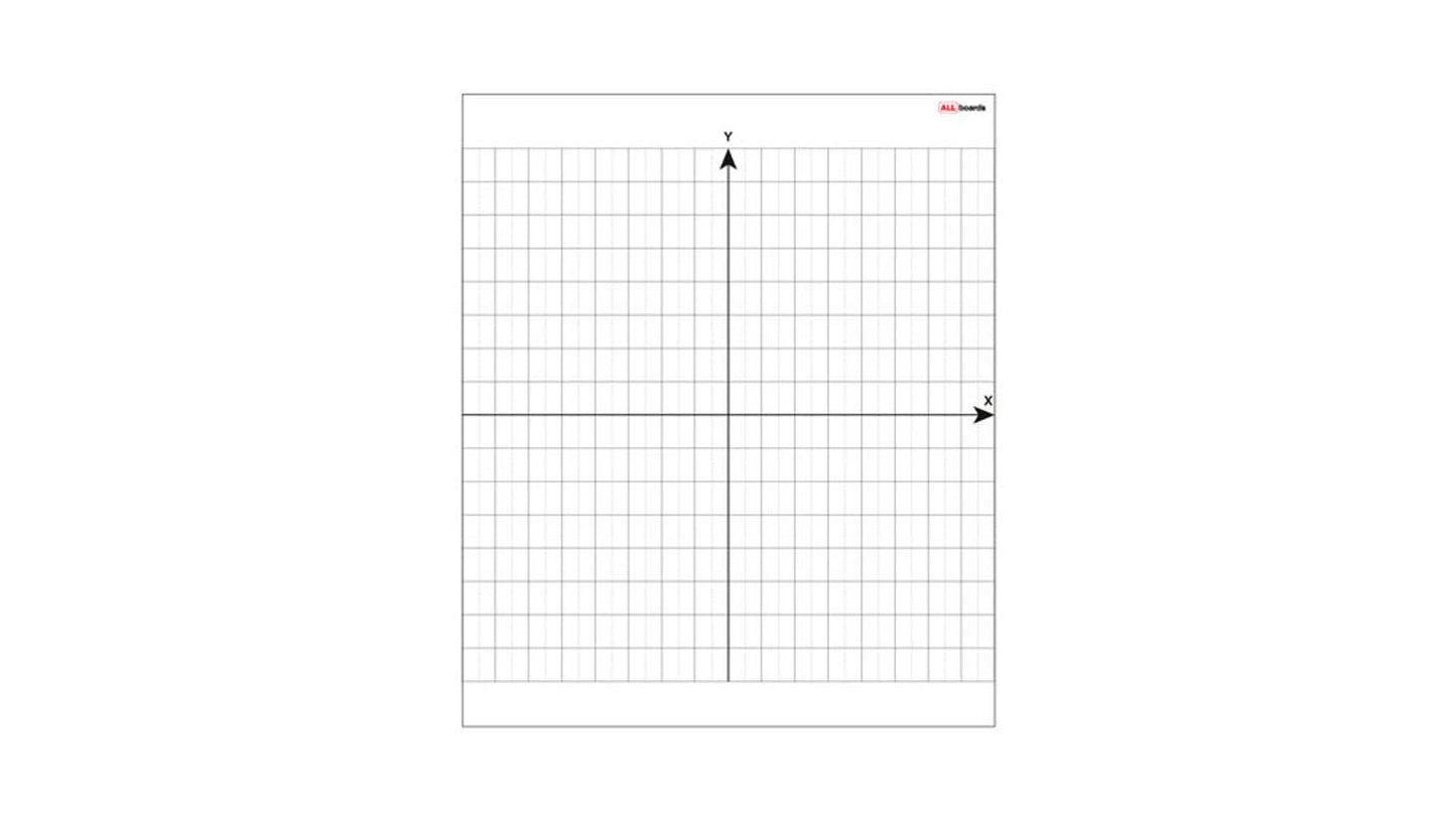 ALLboards magnetische Whiteboardfolie 80,0 x 95,0 cm, 1 St.