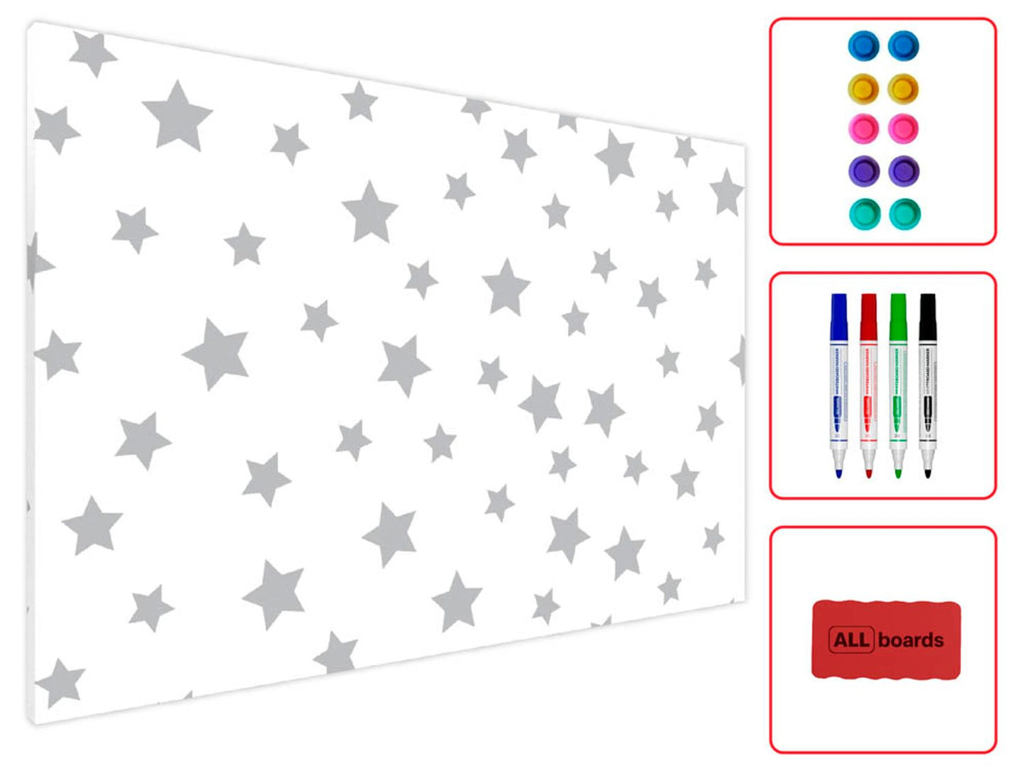 ALLboards Magnettafel 90,0 x 60,0 cm