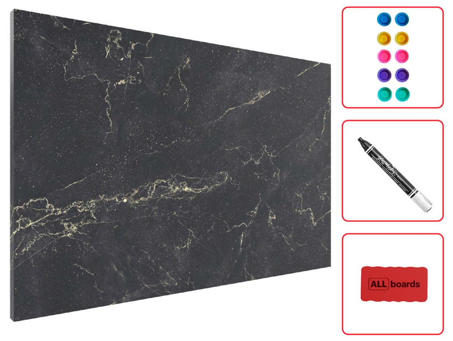 ALLboards Magnettafel 90,0 x 60,0 cm