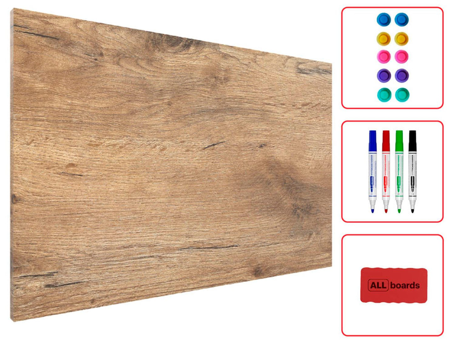 ALLboards Magnettafel 90,0 x 60,0 cm