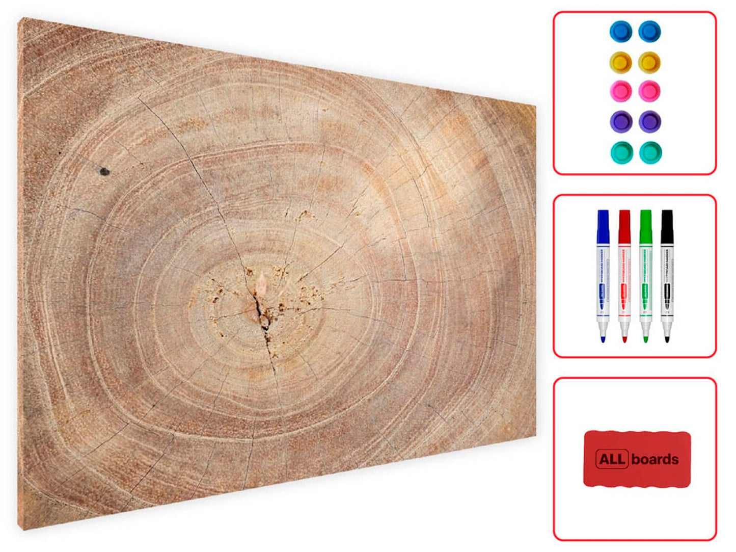 ALLboards Magnettafel 90,0 x 60,0 cm