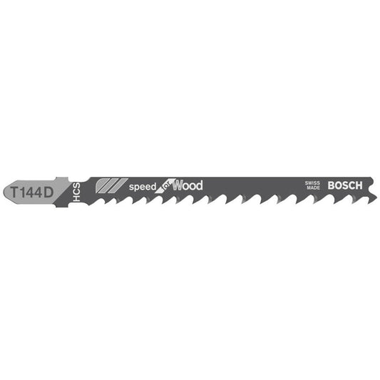 BOSCH T 144 D Speed for Wood Stichsägeblätter | 2608637880 | 1 Pack = 100 St.