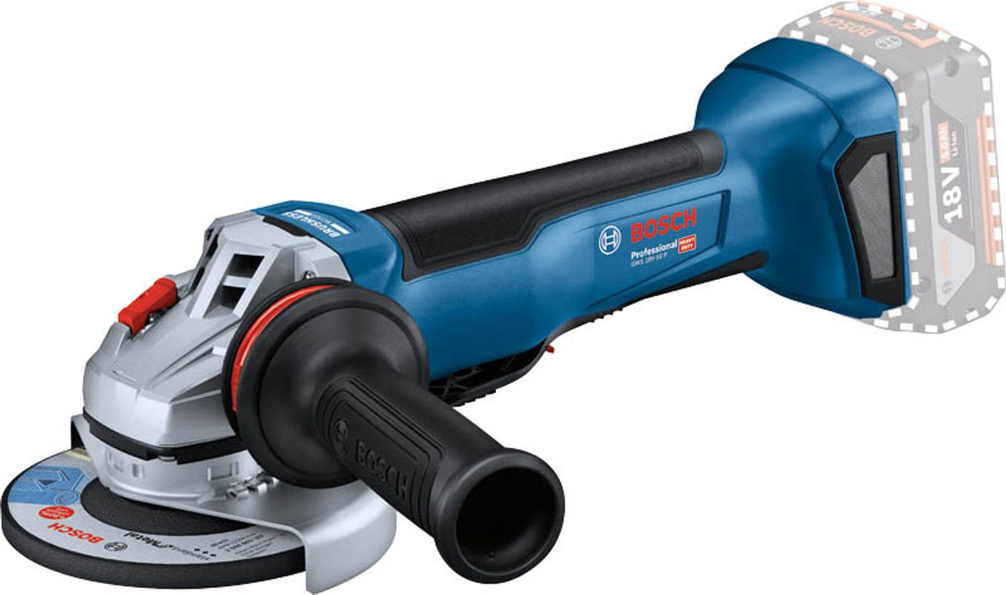 BOSCH Professional GWS 18V-10 P Akku-Winkelschleifer 18,0 V, mit Prämie nach Registrierung