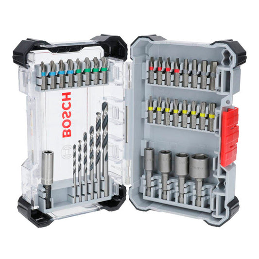 BOSCH Extra Hard & Metal Bohrer- und Bit-Set, 35-teilig | 2607017729