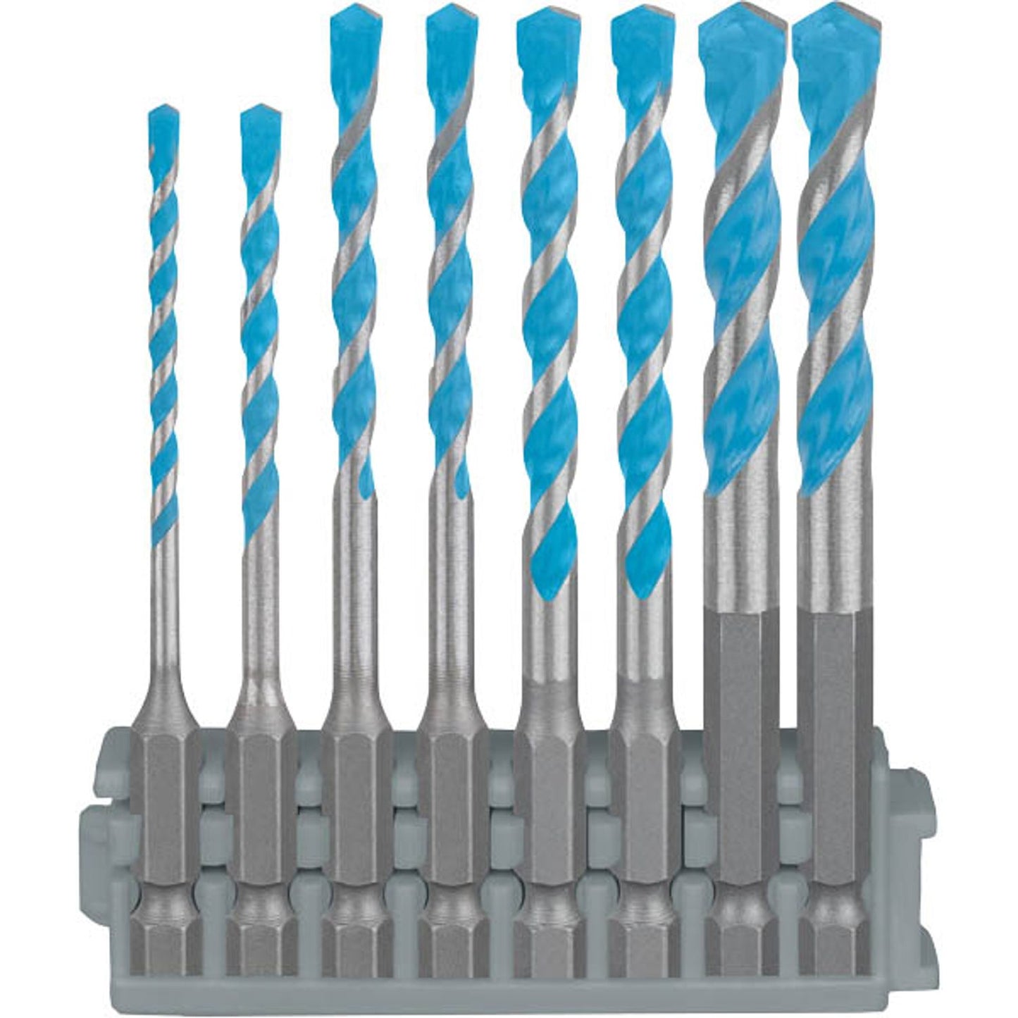 BOSCH EXPERT HEX-9 Multi Construction Mehrzweckbohrer-Set, 8-teilig | 2608901455
