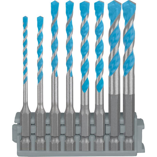 BOSCH EXPERT HEX-9 Multi Construction Mehrzweckbohrer-Set, 8-teilig | 2608901455