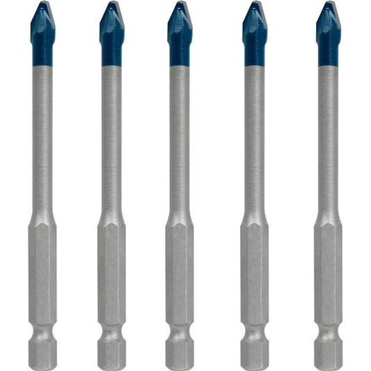BOSCH EXPERT HEX-9 HardCeramic Fliesenbohrer-Set, 5-teilig | 2608900599