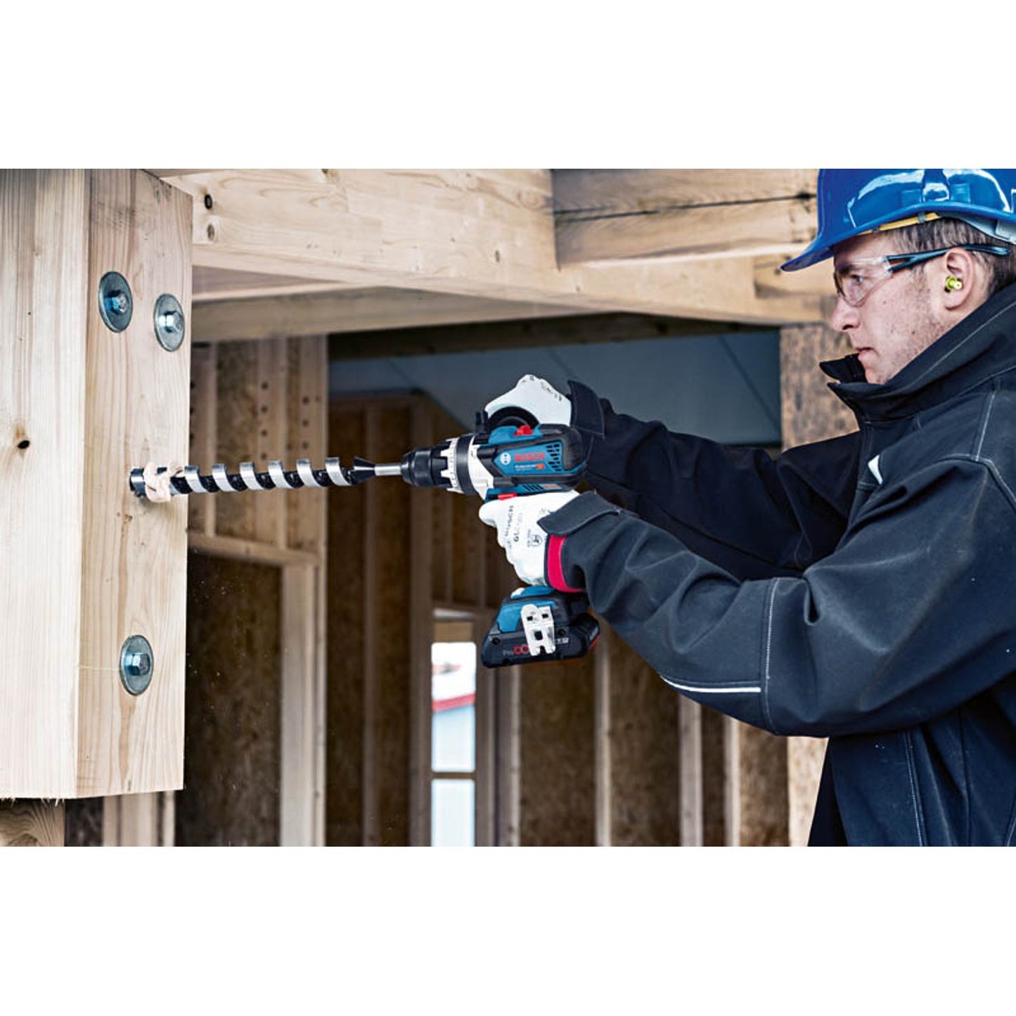 BOSCH Professional AKTION: GSR 18V-55 Akku-Bohrschrauber-Set 18,0 V, ohne Akku mit Prämie nach Registrierung | 06019H5203