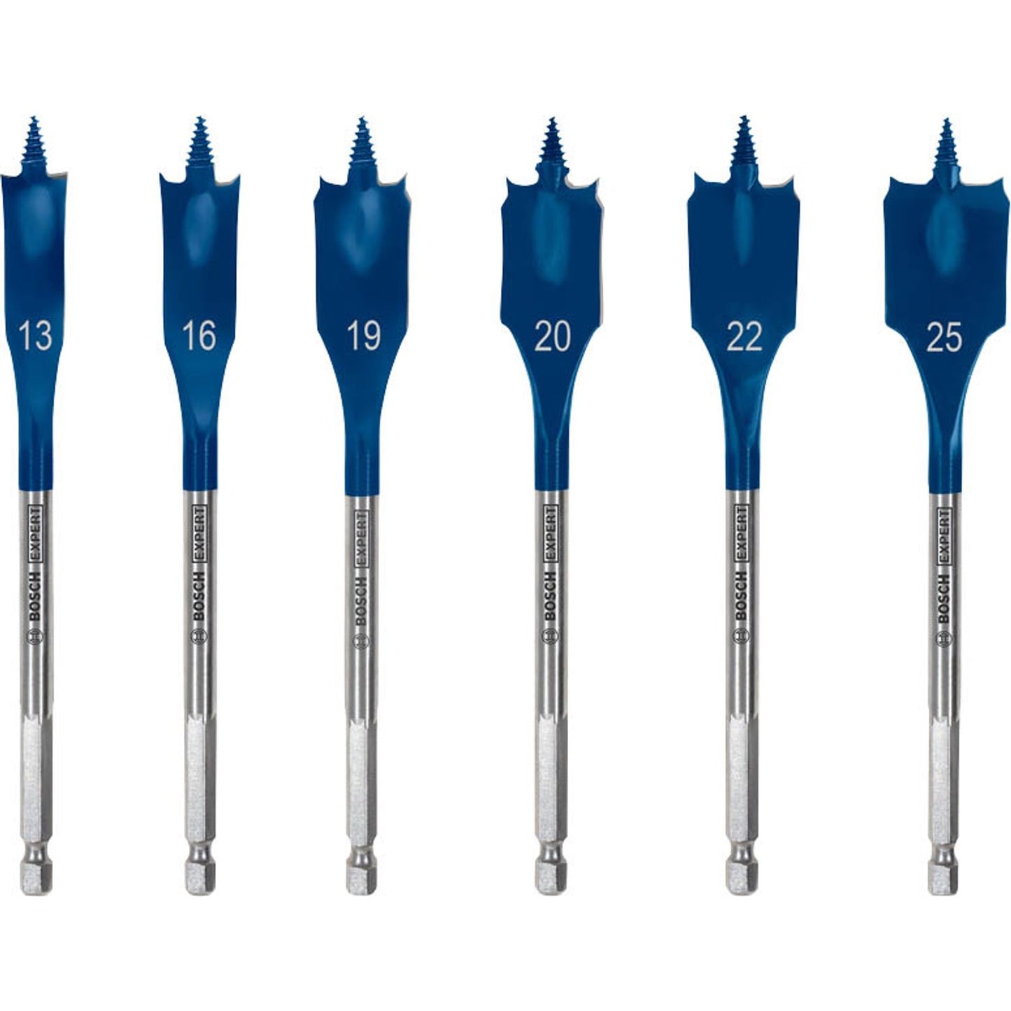 BOSCH EXPERT Self Cut Speed Flachfräsbohrer-Set, 5-teilig | 2608900333