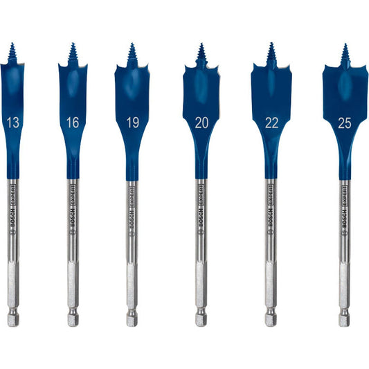 BOSCH EXPERT Self Cut Speed Flachfräsbohrer-Set, 5-teilig | 2608900333