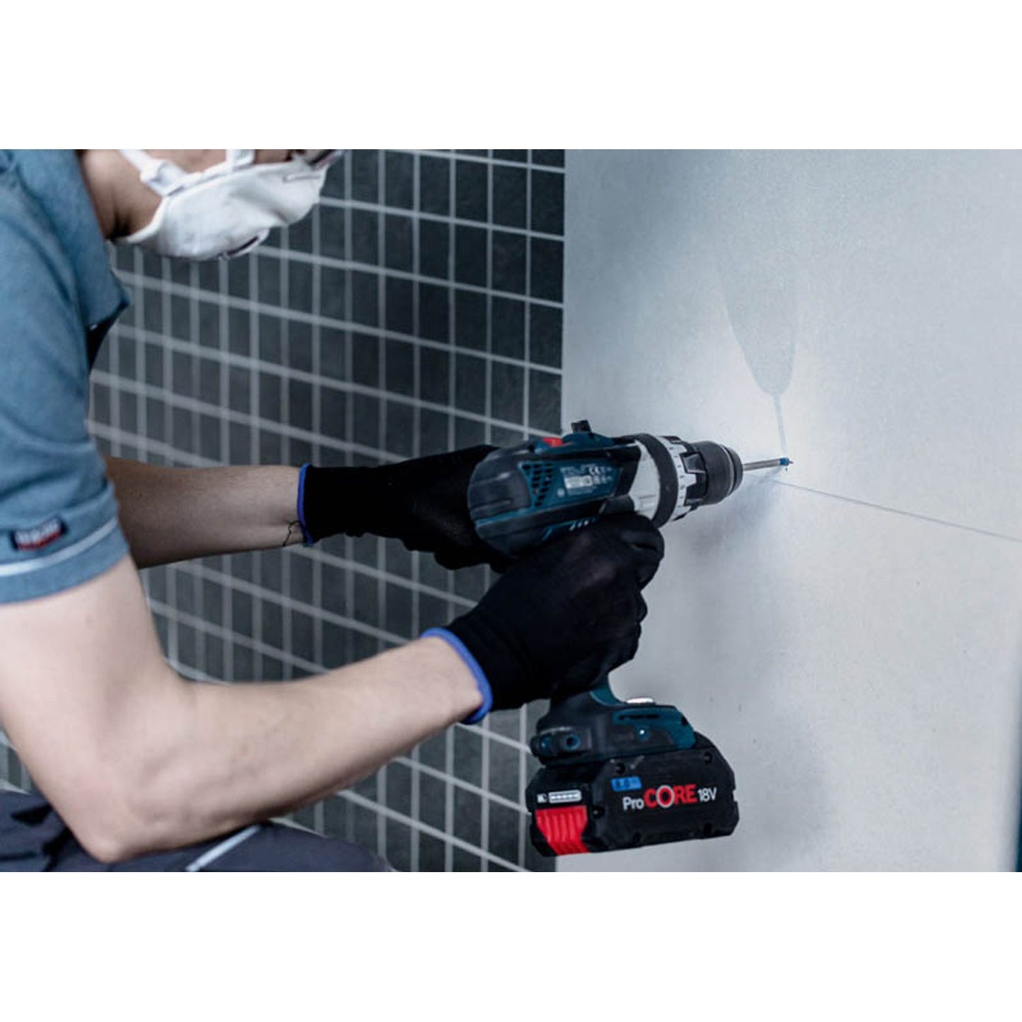 BOSCH EXPERT HEX-9 HardCeramic Mixed Bohrer-Set, 5-teilig | 2608900596