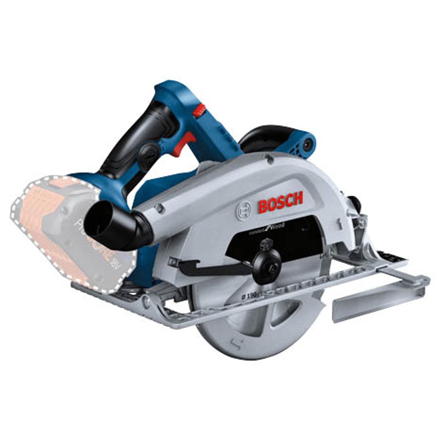 BOSCH Professional GKS 18V-68 C Akku-Handkreissäge-Set, ohne Akku | 06016B5001