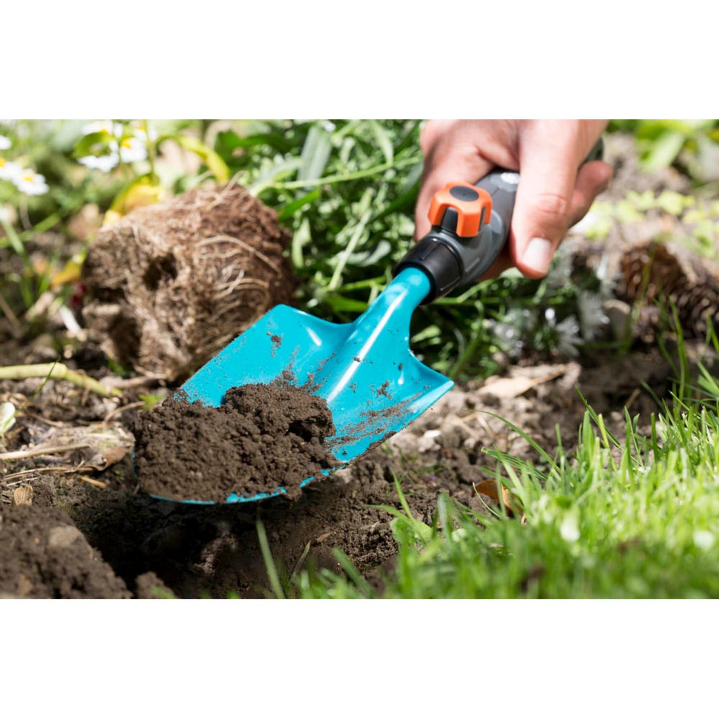 GARDENA combisystem Blumenkelle Qualitätsstahl mit Duroplastbeschichtung | 08929-20