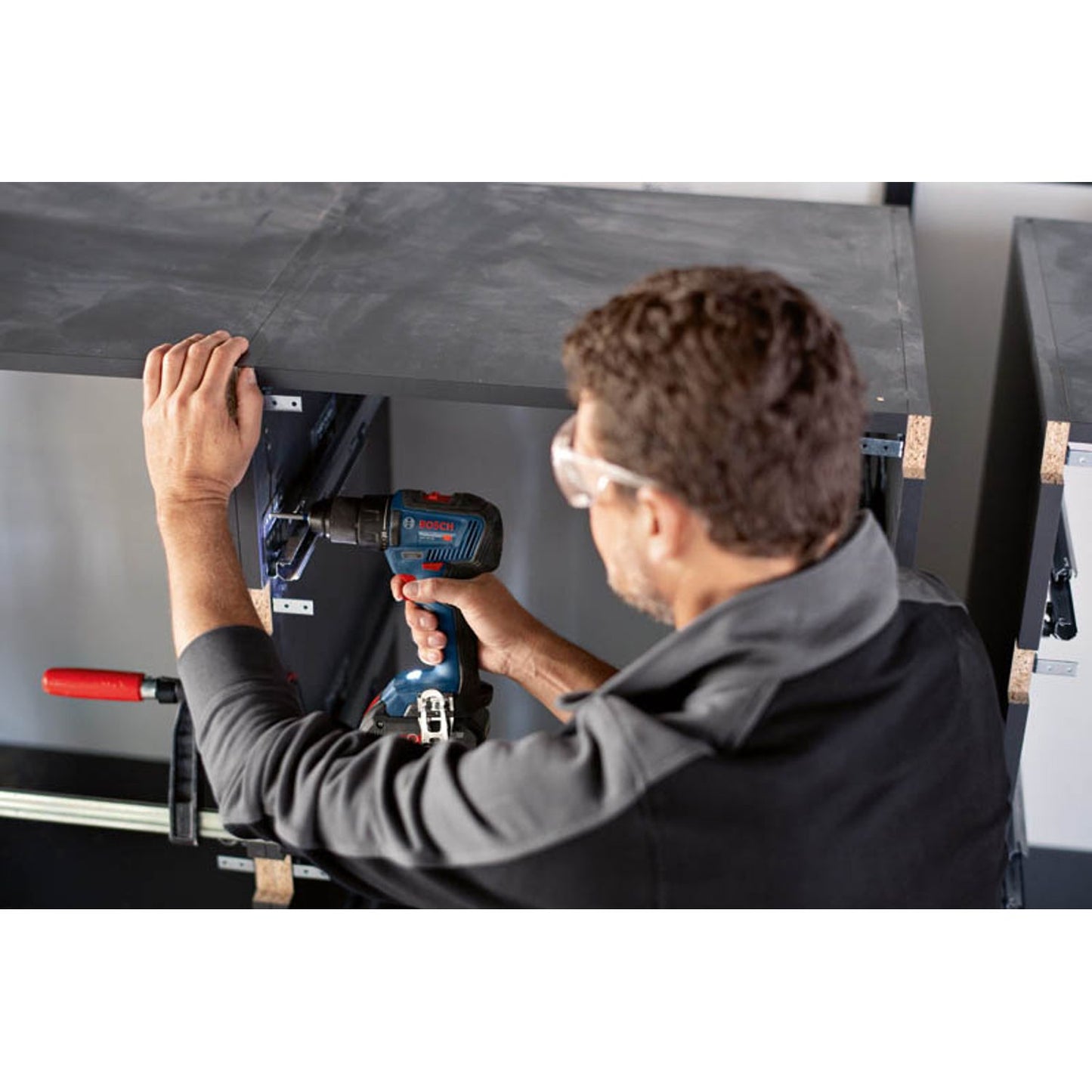 BOSCH Professional AKTION: GDR 18V-200 + GSR 18V-55 Akku-Drehschlagschrauber-Set 2x 18,0 V, mit 2 Akkus mit Prämie nach Registrierung | 06019J2108