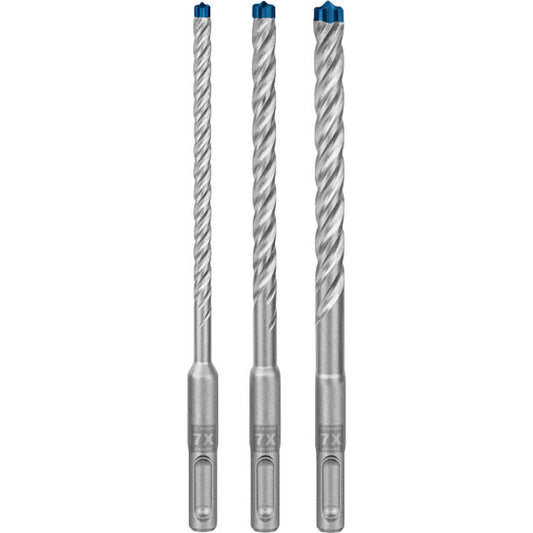 BOSCH EXPERT SDS plus-7X Hammerbohrer-Set, 3-teilig | 2608900196
