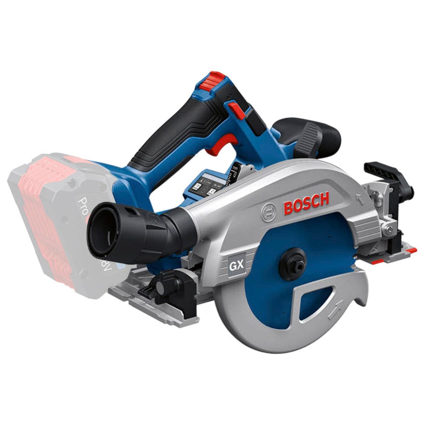 BOSCH Professional GKS 18V-57-2 GX Akku-Handkreissäge 18,0 V, ohne Akku