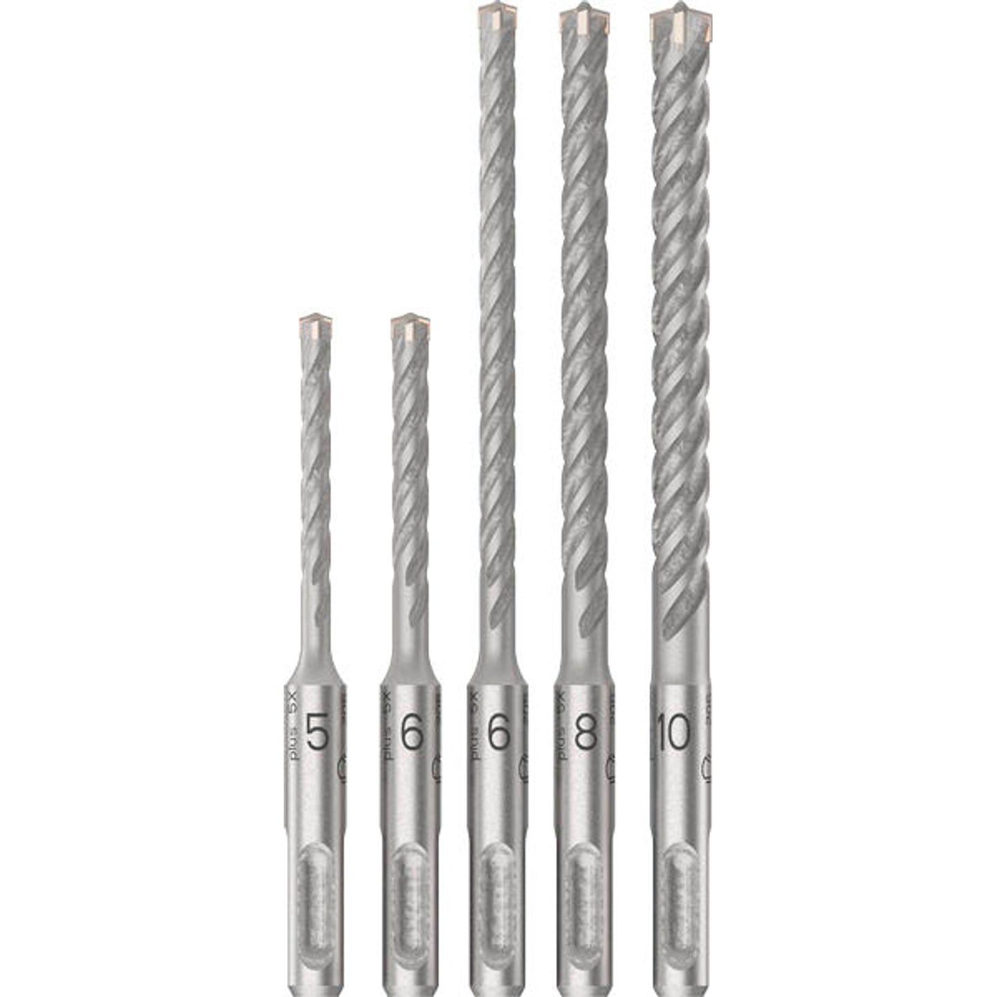 BOSCH PRO SDS plus-5X Hammerbohrer-Set, 5-teilig | 2608833910