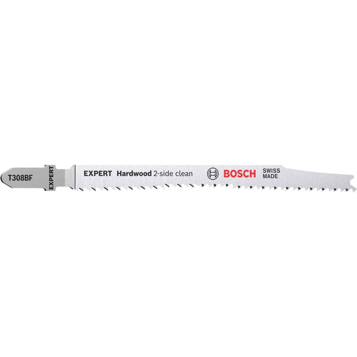 BOSCH EXPERT ‘Hardwood 2-side clean’ T 308 BF Stichsägeblätter | 2608900543 | 1 Pack = 3 St.