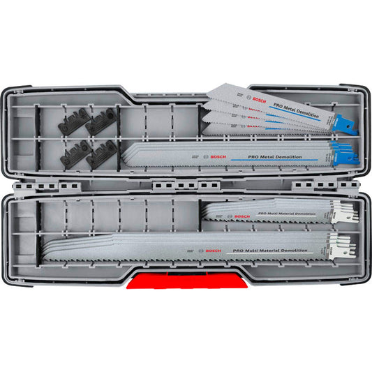 BOSCH PRO Tough Box Demolition Säbelsägeblätter-Set 16-teilig | 2607011822