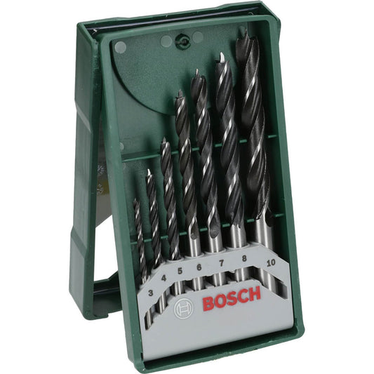 BOSCH Mini-X-Line Holzbohrer-Set, 7-teilig | 2607019580