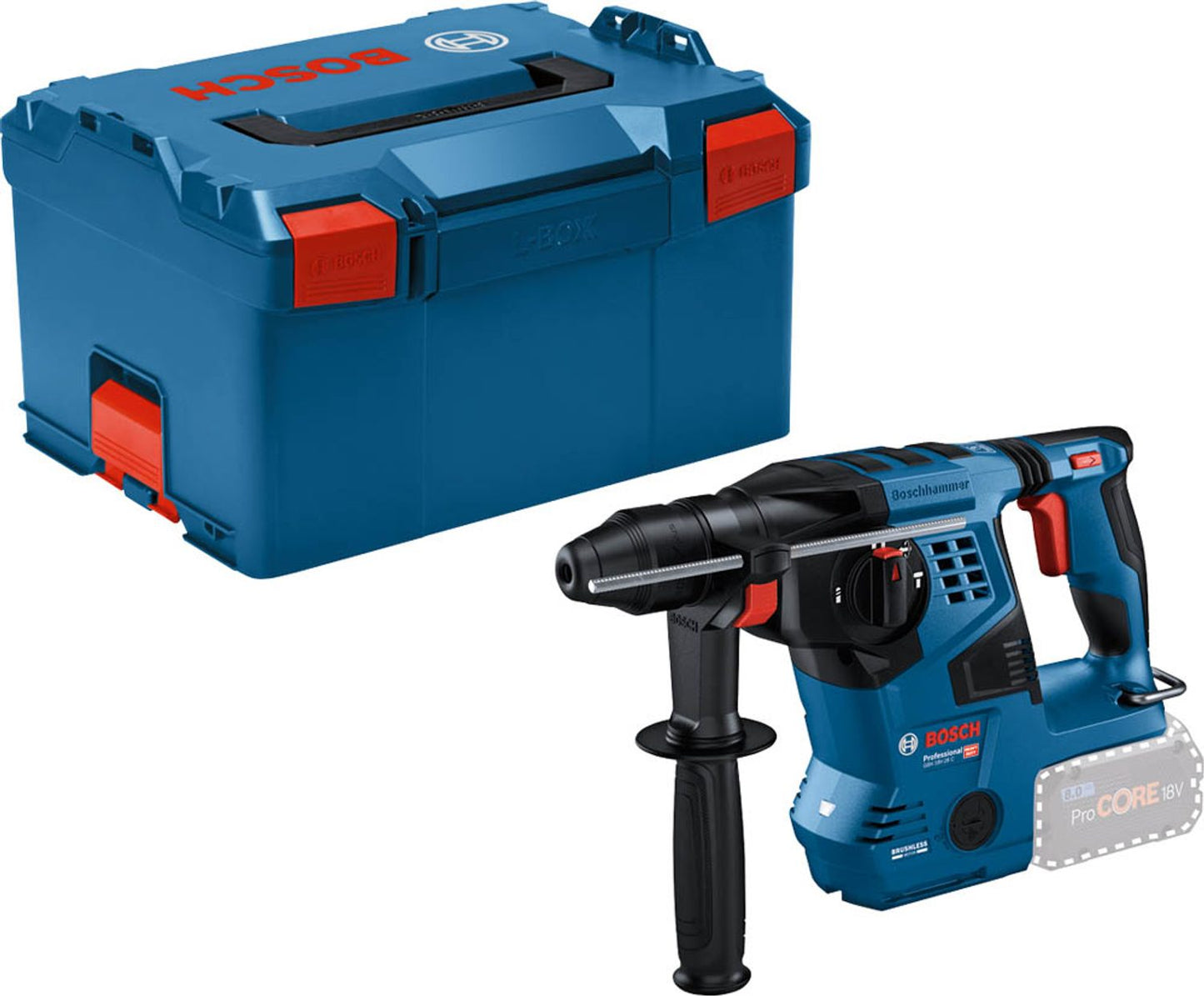 BOSCH Professional GBH 18V-28C Akku-Bohrhammer 18,0 V, ohne Akku mit Prämie nach Registrierung