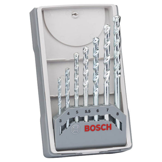 BOSCH CYL-1 Steinbohrer-Set, 7-teilig | 2607017035