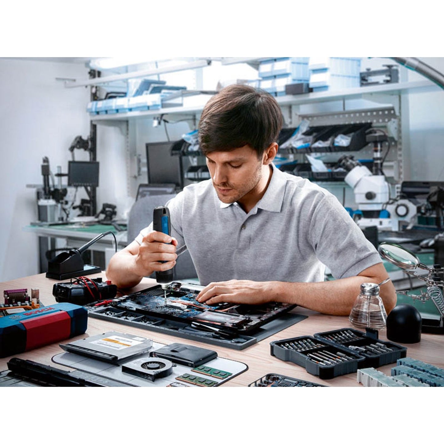 BOSCH Professional GO Akku-Schrauber-Set 3,6 V, mit 1 Akku | 06019H2201