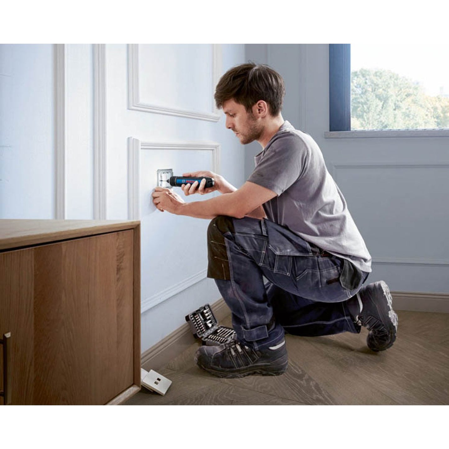BOSCH Professional GO Akku-Schrauber-Set 3,6 V, mit 1 Akku | 06019H2201