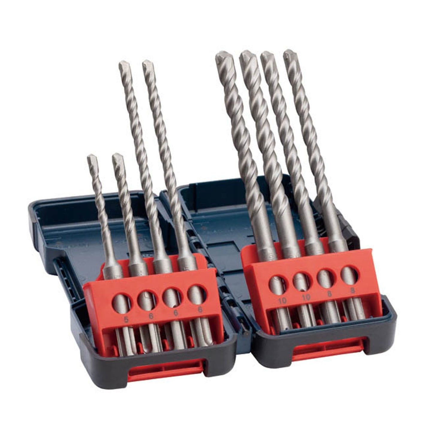BOSCH SDS plus-3 Hammerbohrer-Set, 8-teilig | 2607019903