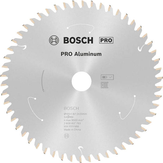 BOSCH PRO Aluminium Kreissägeblatt 165,0 mm, 54 Zähne | 2608837763