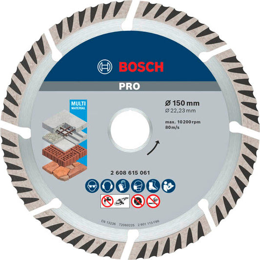 BOSCH Diamant-Trennscheibe PRO Multi Material | 2608615061