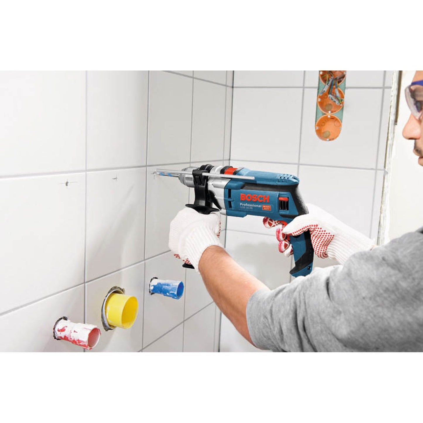 BOSCH Professional GSB 16 RE Schlagbohrmaschine-Set | 060114E500