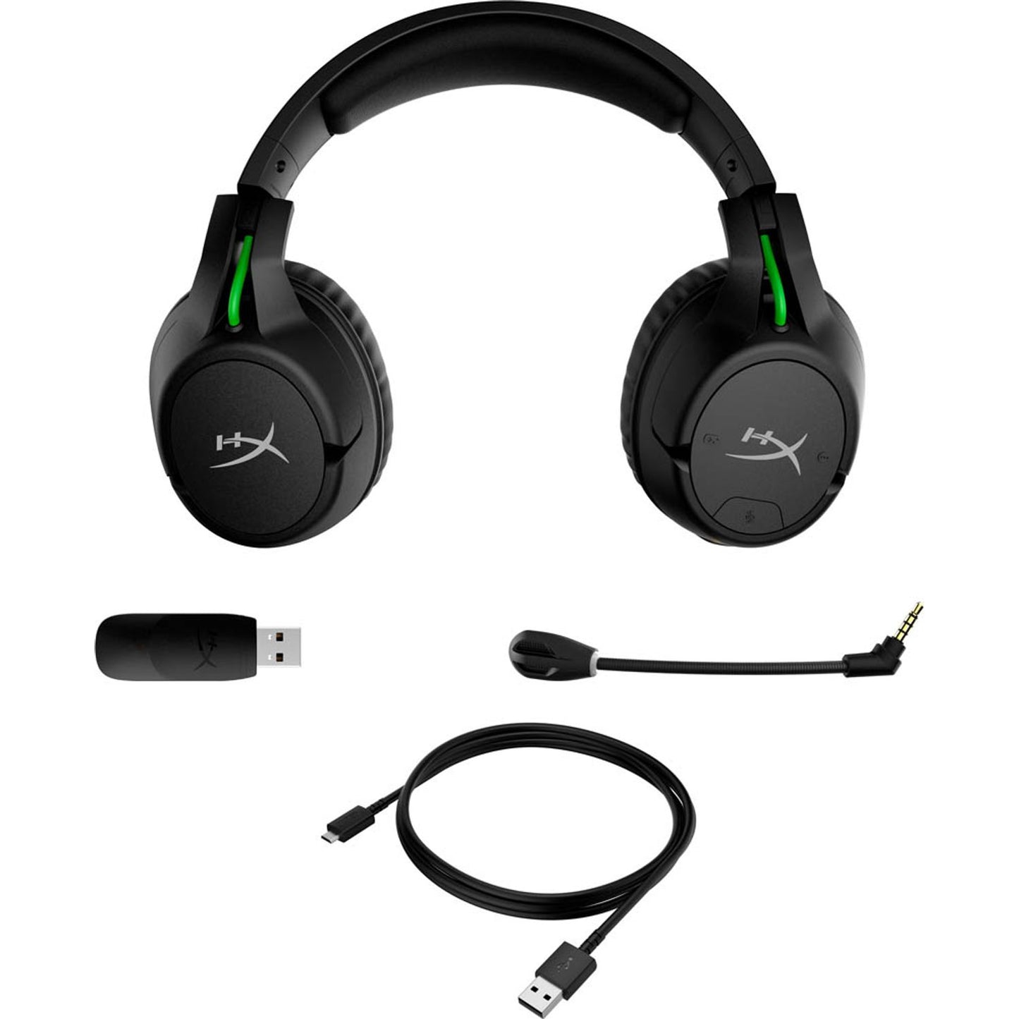 HyperX™ CloudX Flight Gaming-Headset schwarz, grün | 4P5J6AA
