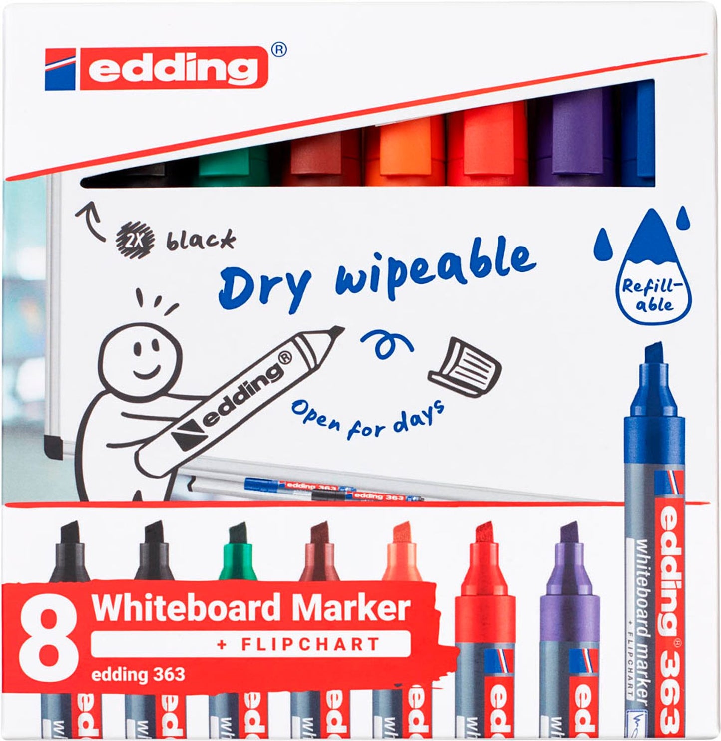 edding 363 Whiteboard-Marker 1,0 - 5,0 mm
