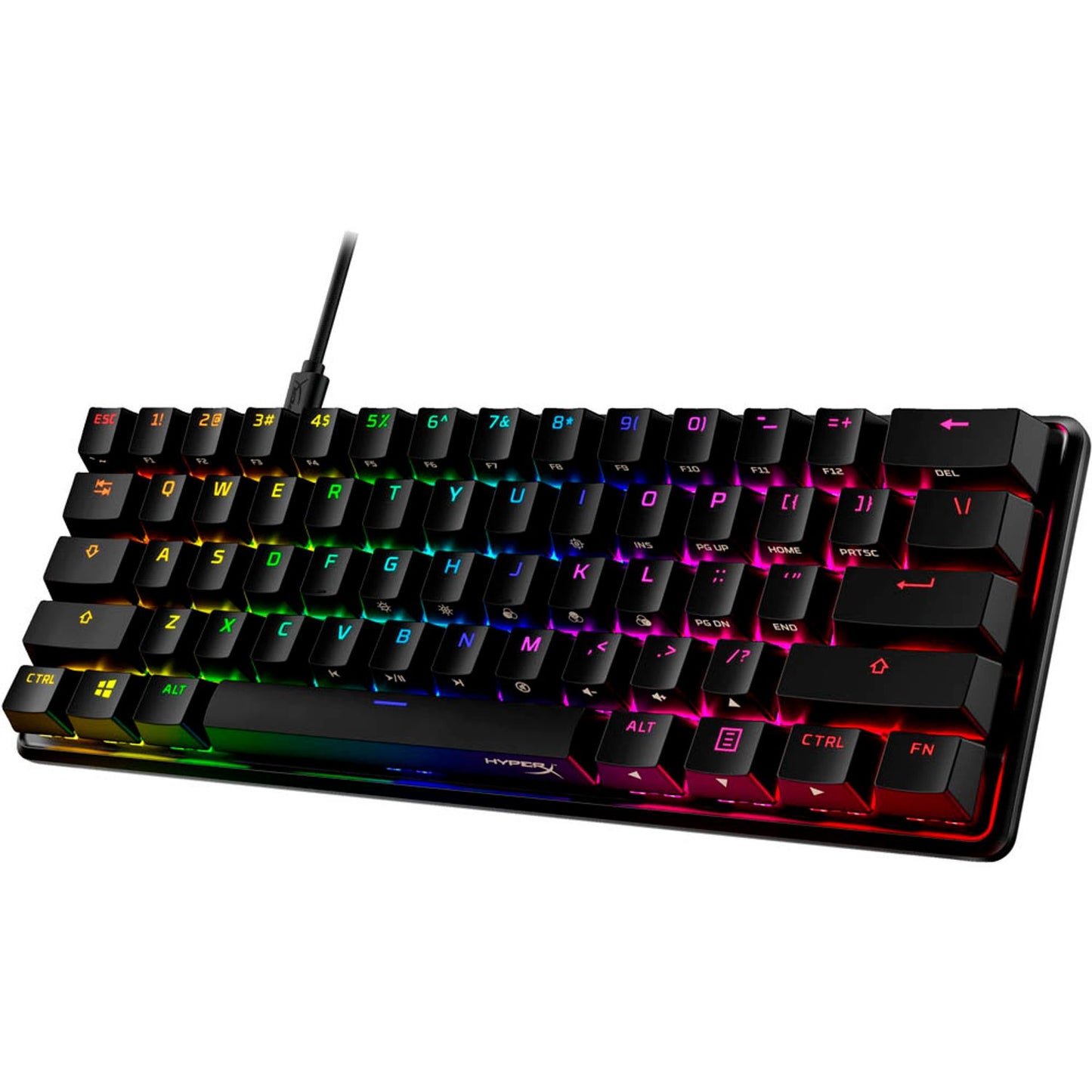 HyperX™ Alloy Origins 60 - HX Red Gaming-Tastatur schwarz | 6P6K8AA#ABD