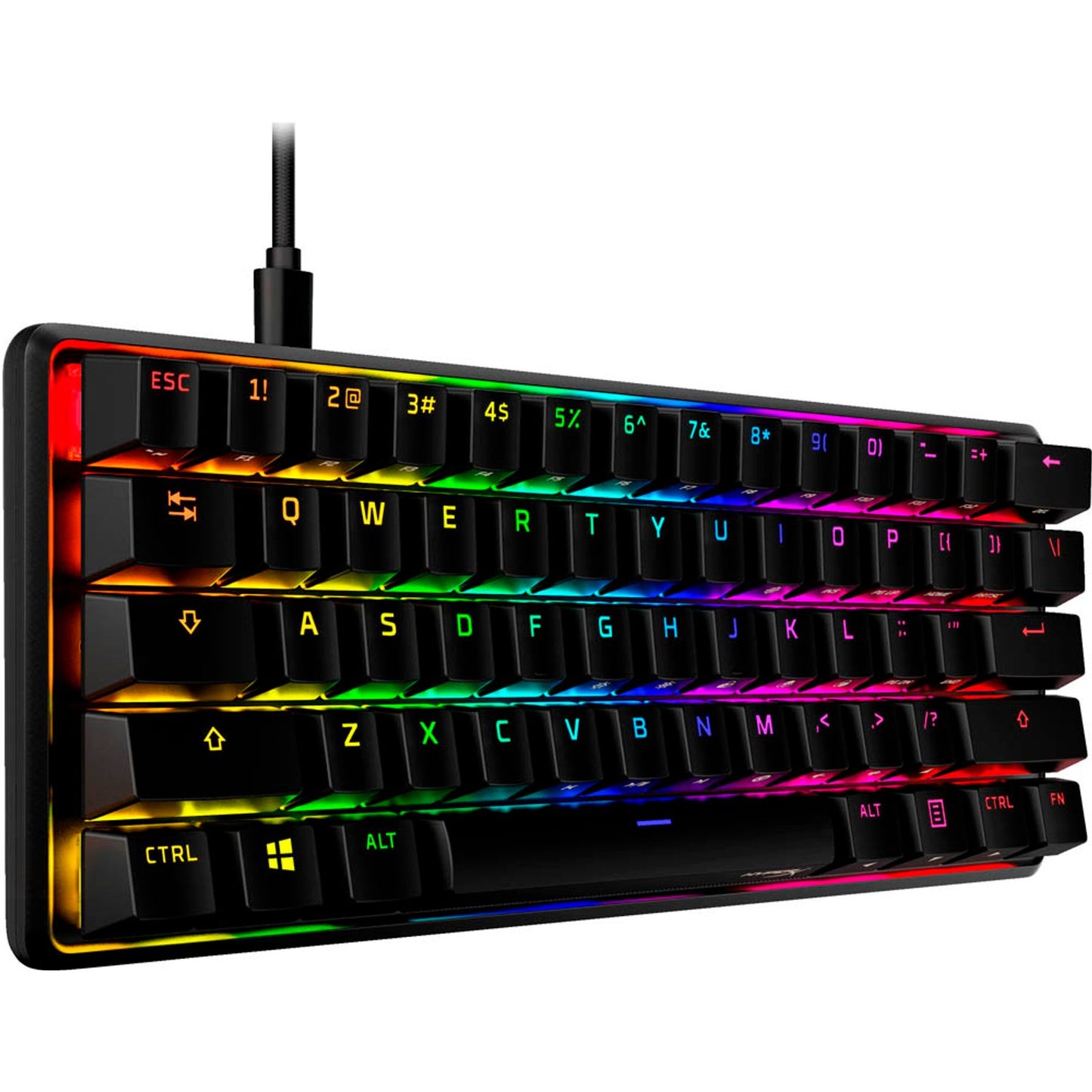 HyperX™ Alloy Origins 60 - HX Red Gaming-Tastatur schwarz | 6P6K8AA#ABD