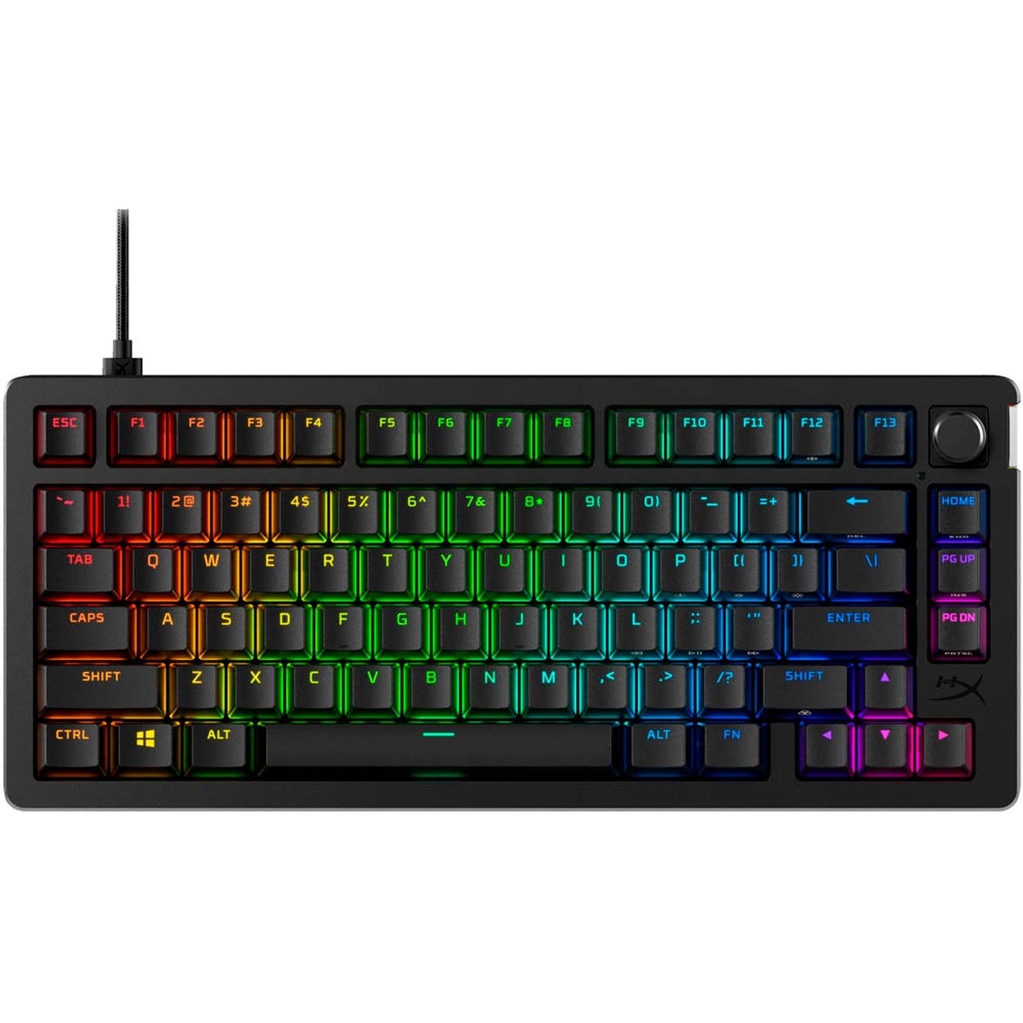 HyperX™ Alloy Rise 75 Gaming-Tastatur schwarz | 7G7A4AA#ABD