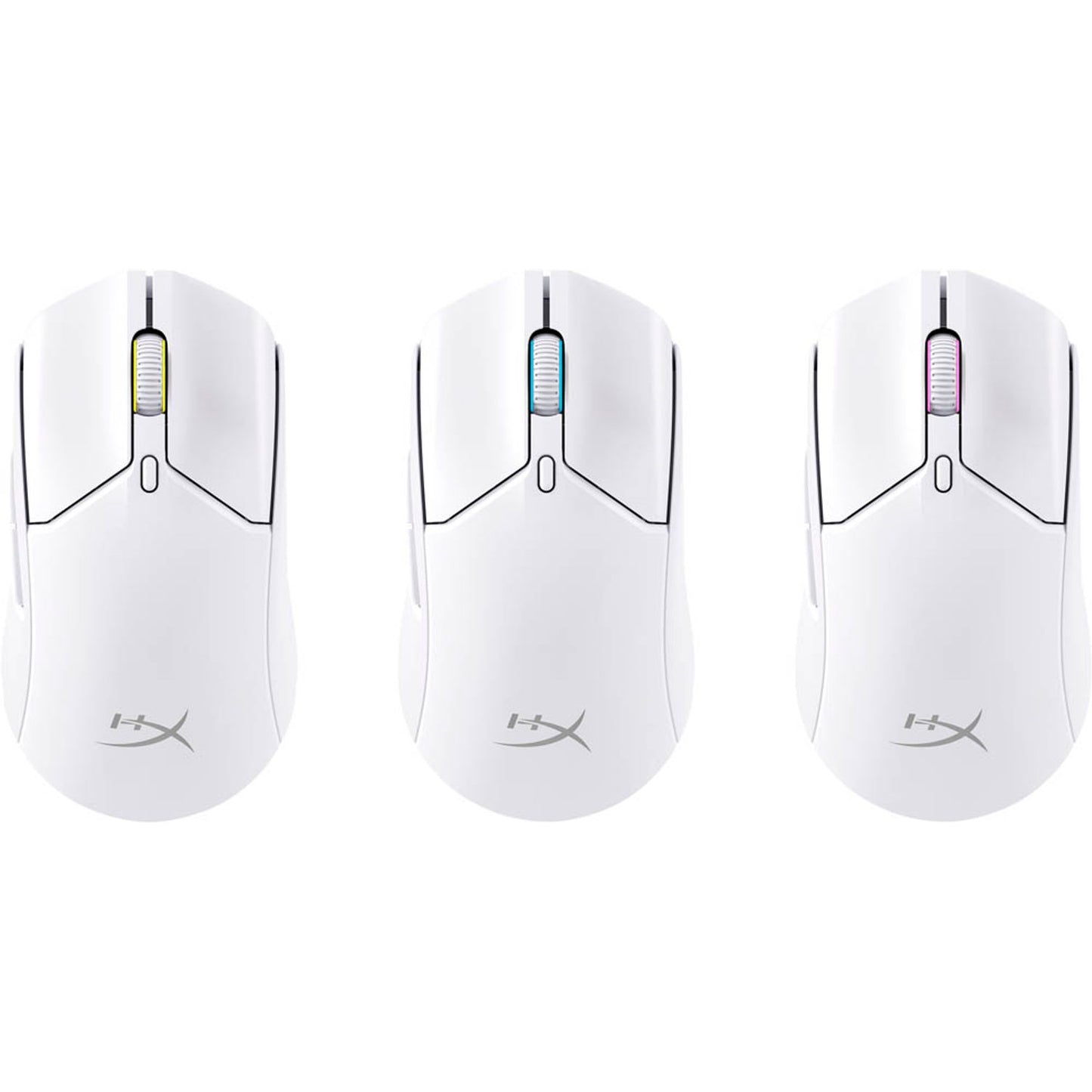 HyperX™ Pulsefire Haste 2 Gaming-Maus kabellos weiß | 6N0A9AA