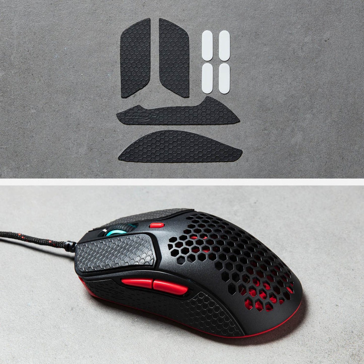 HyperX™ Pulsefire Haste Gaming Maus kabelgebunden schwarz | 4P5P9AA