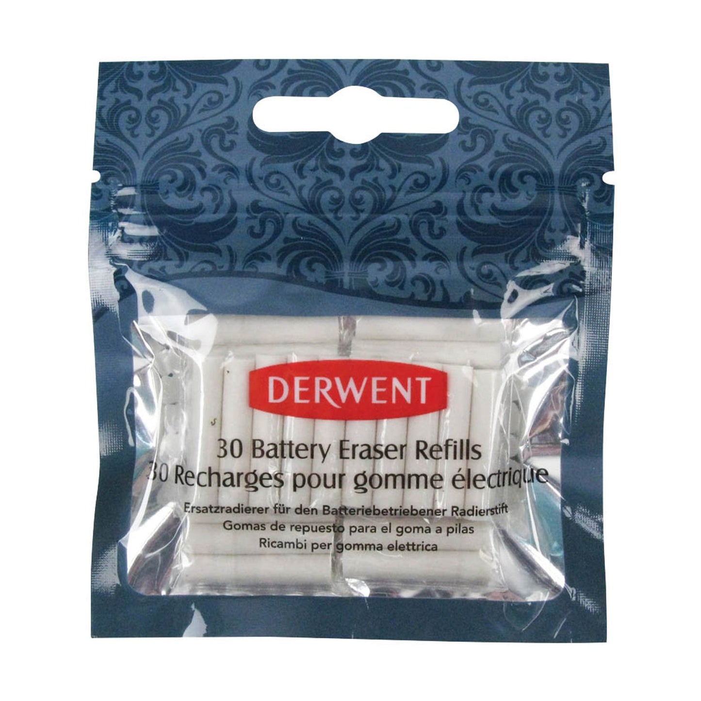 DERWENT Radiergummi weiß | 2300023 | 1 Pack = 30 St.