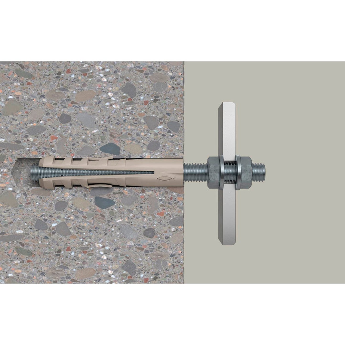 fischer M 8 S Spreizdübel Ø 10 mm x 50 mm | 50153 | 1 Pack = 50 St.