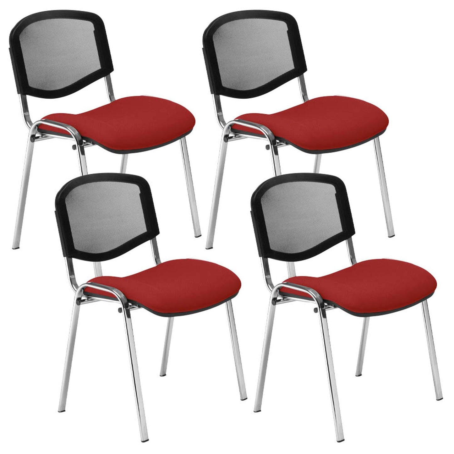 4 Nowy Styl Besucherstühle Iso Ergo Mesh