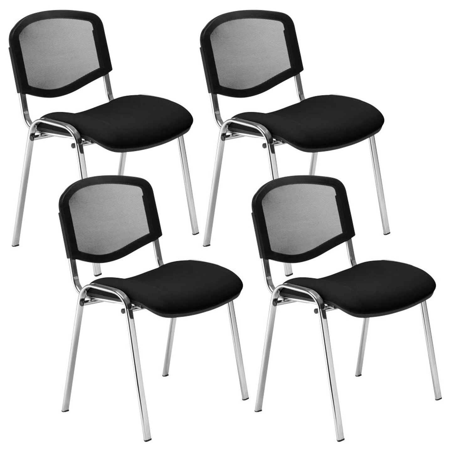 4 Nowy Styl Besucherstühle Iso Ergo Mesh